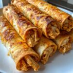 Air Fryer Chicken Taquitos