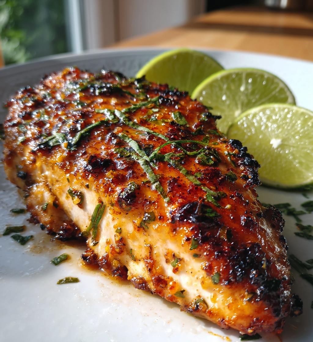 Air Fryer Chili Lime Chicken fillet - detail 1