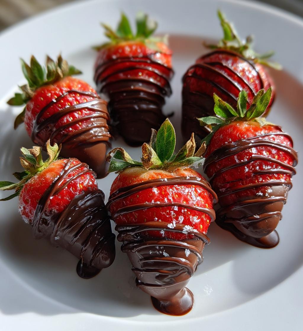 Air Fryer Chocolate-Dipped Strawberries - detail 1
