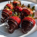 Air Fryer Chocolate-Dipped Strawberries