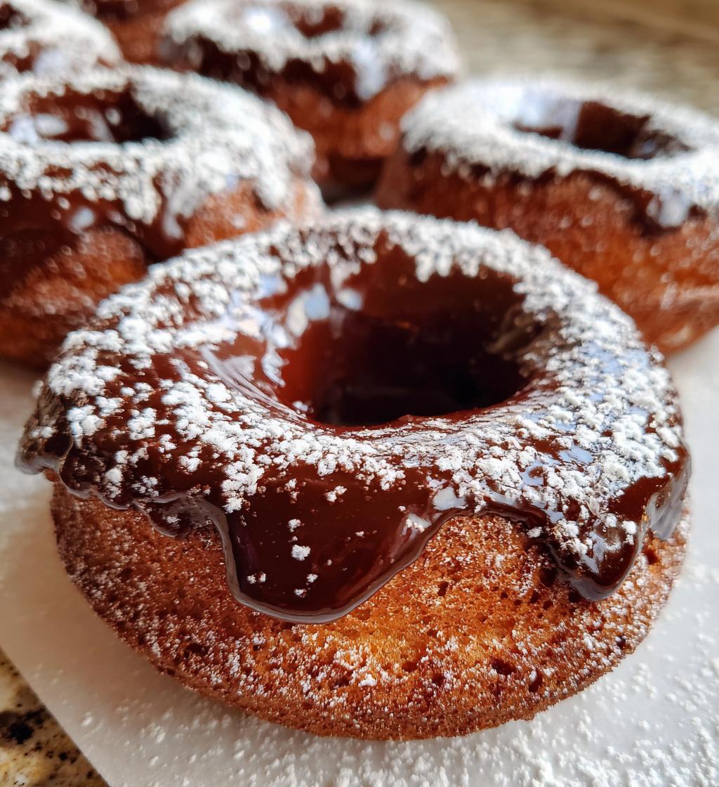Air Fryer Chocolate Donuts - detail 1
