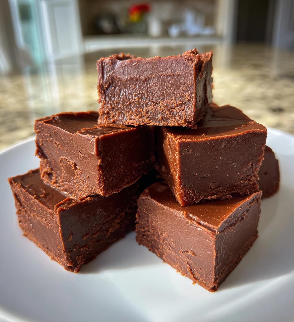 Air Fryer Chocolate Fudge - detail 1