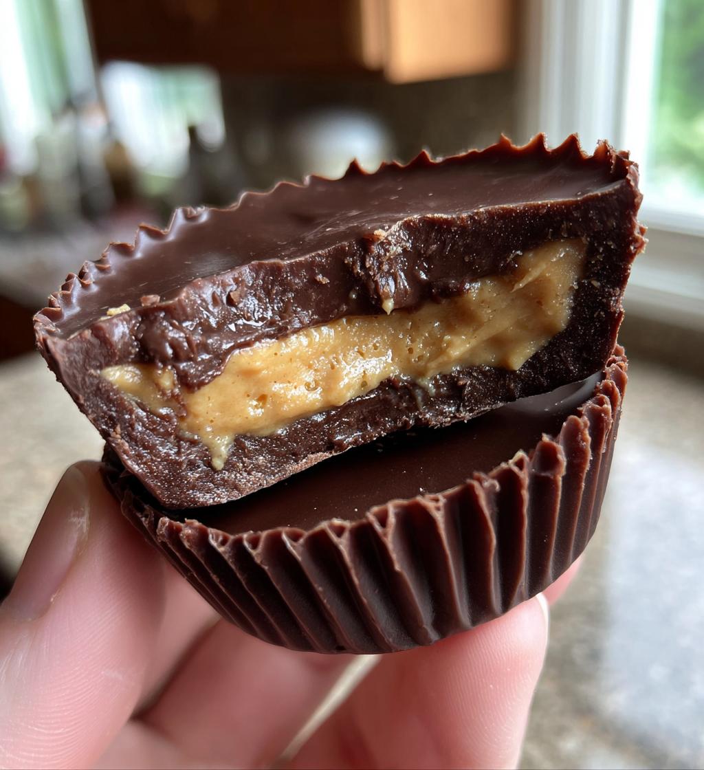 Air Fryer Chocolate Peanut Butter Cups - detail 1