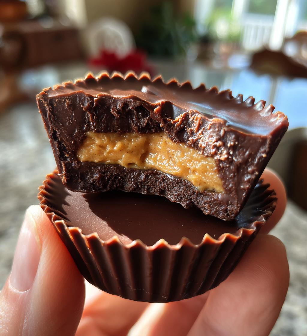 Air Fryer Chocolate Peanut Butter Cups