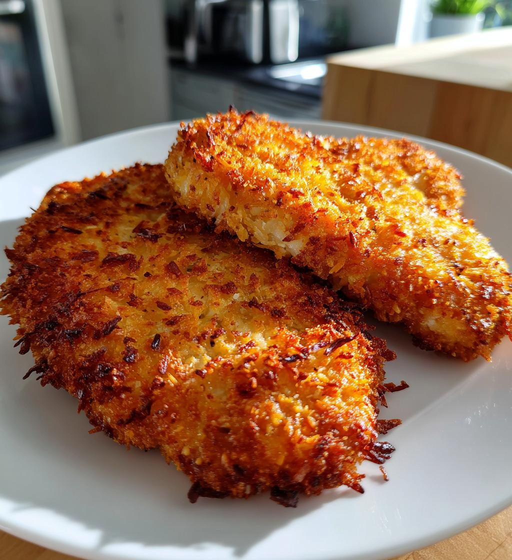 Air Fryer Coconut Crusted Chicken Breast - detail 1