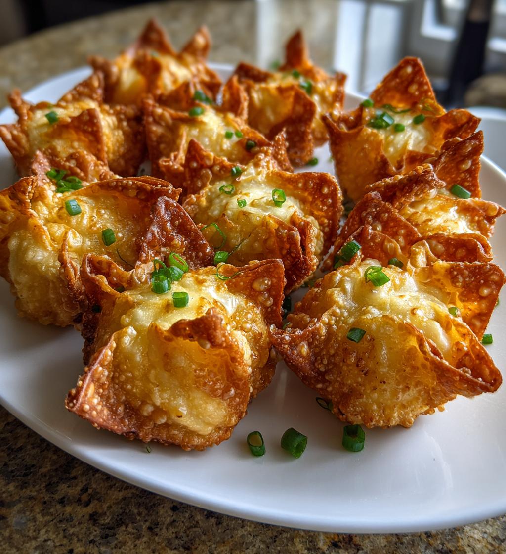 Air Fryer Crab Rangoon - detail 1