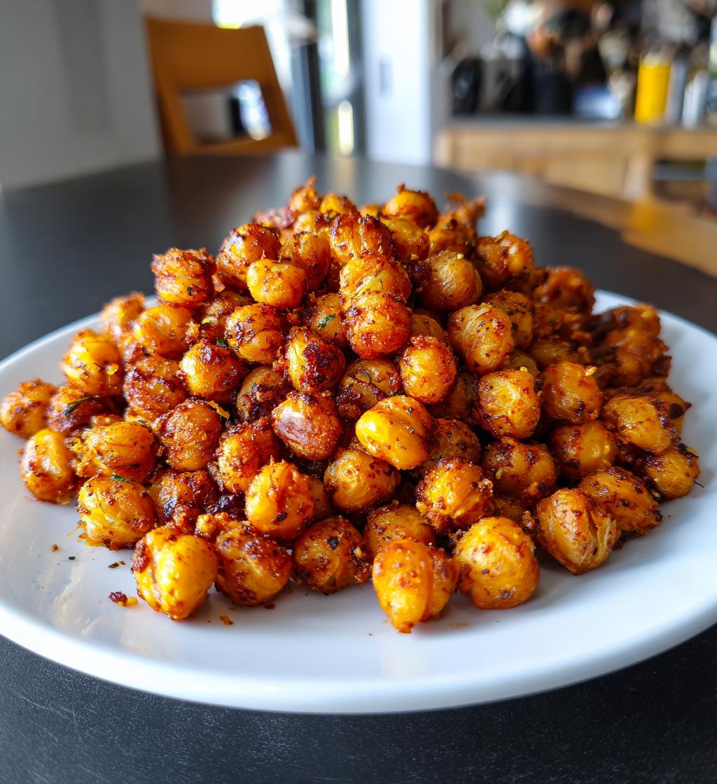 Air Fryer Crispy Chickpeas - detail 1