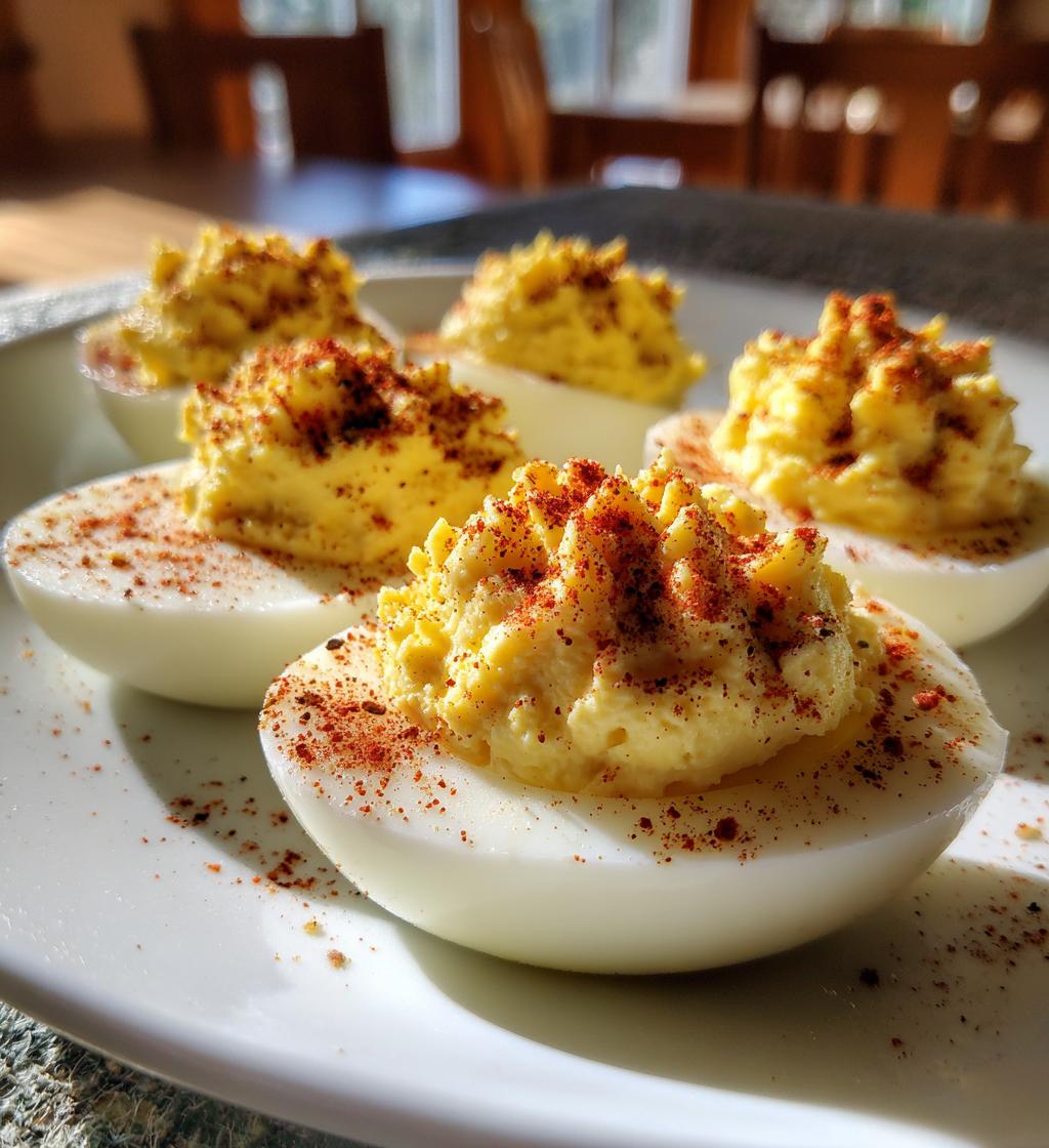 Air Fryer Deviled Eggs - detail 1