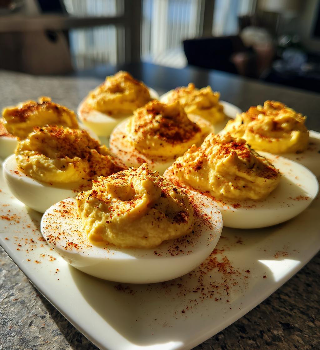 Air Fryer Deviled Eggs