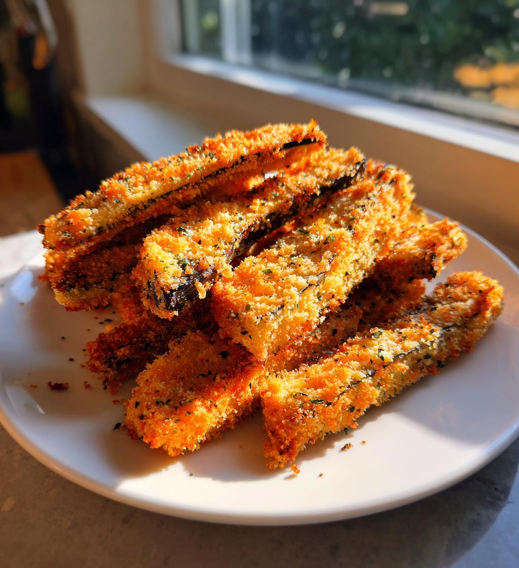 Air Fryer Eggplant Fries