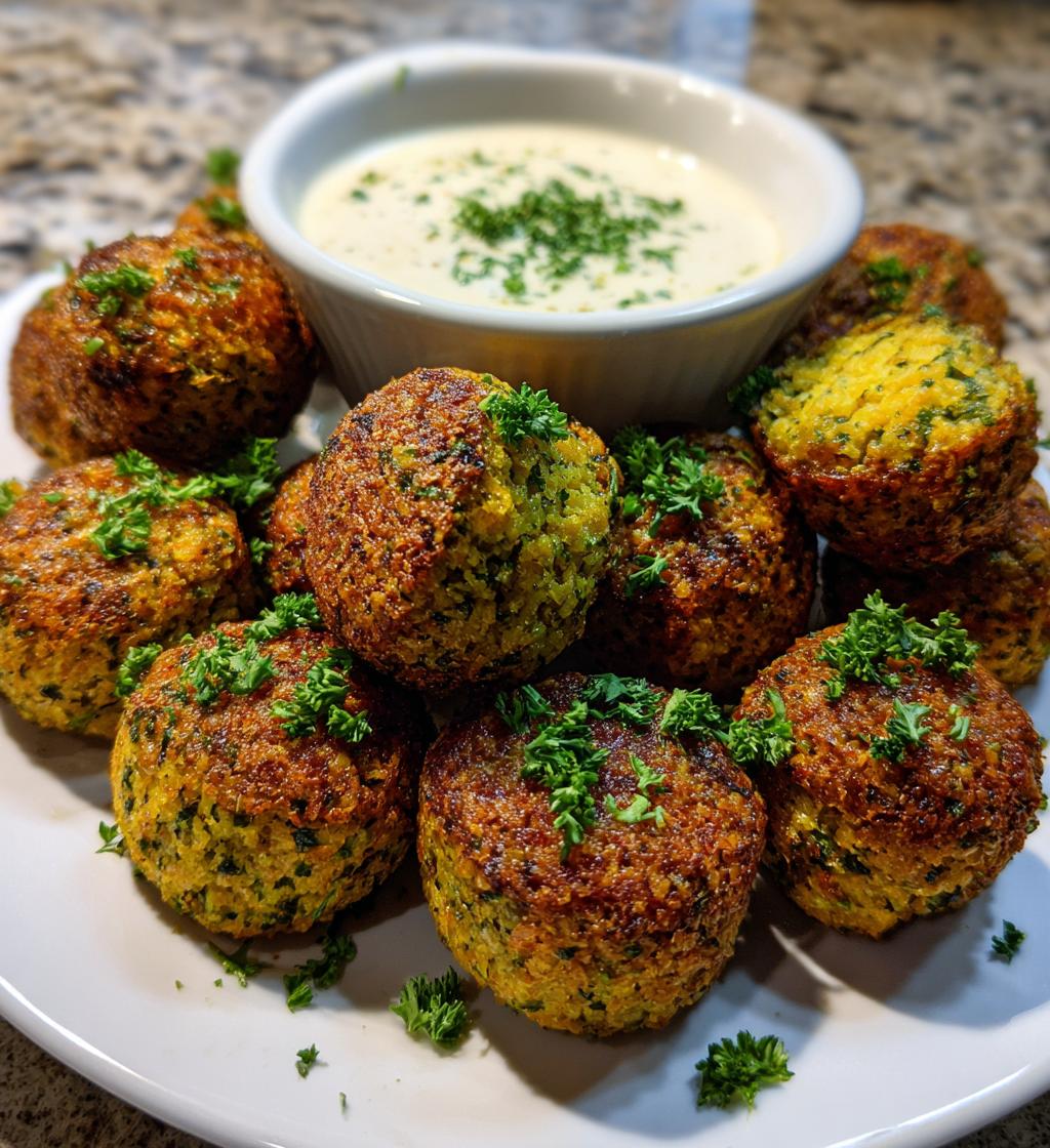 Air Fryer Falafel Bites