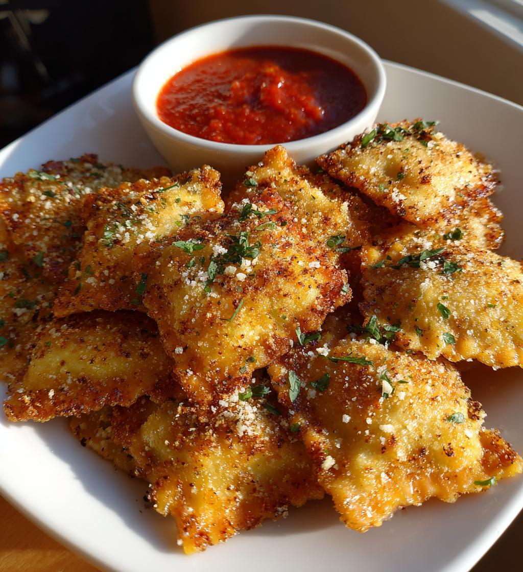 Air Fryer Fried Ravioli - detail 1