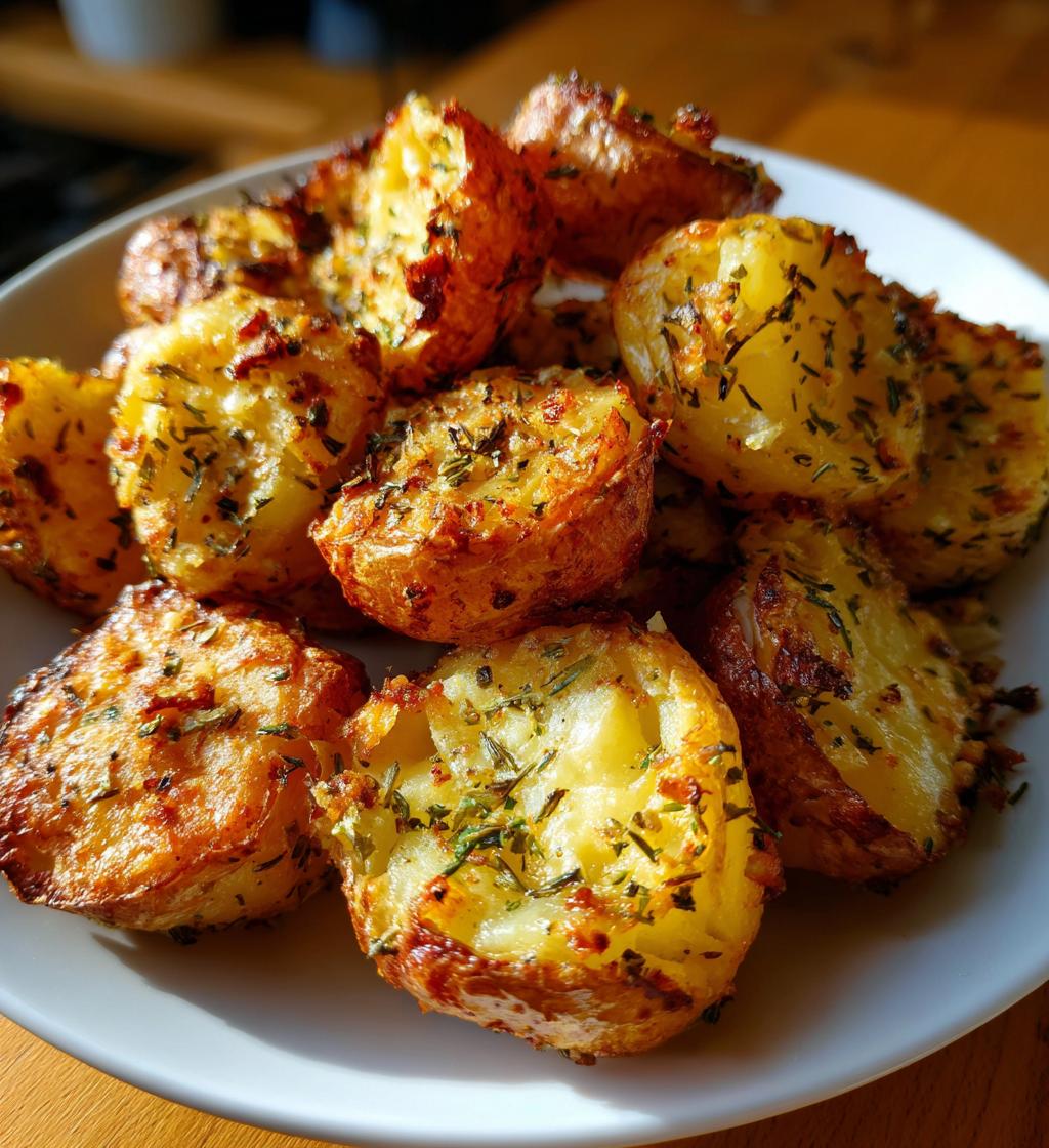 Air Fryer Garlic Herb Potato Bites - detail 1