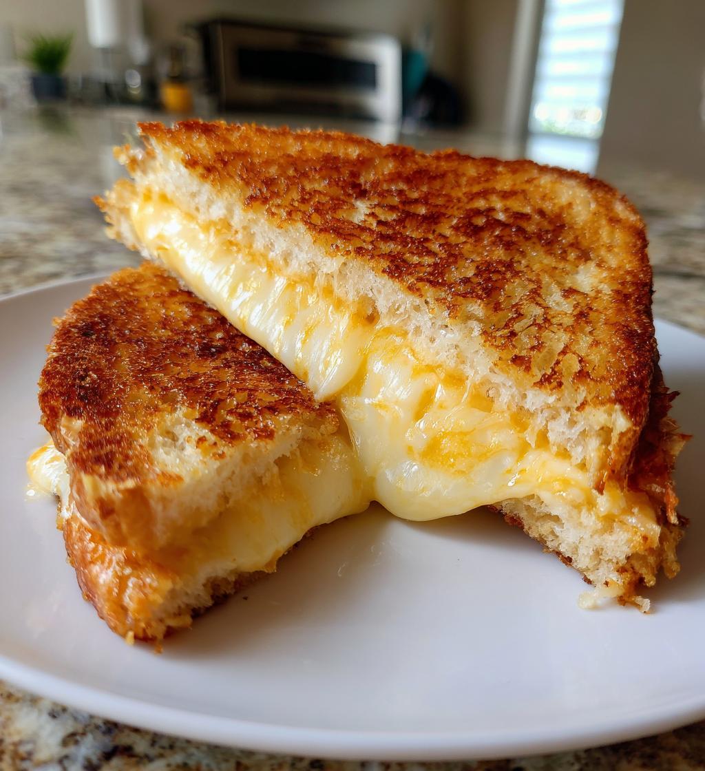Air Fryer Grilled Cheese Sandwich