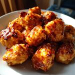 Air Fryer Honey BBQ Chicken Bites