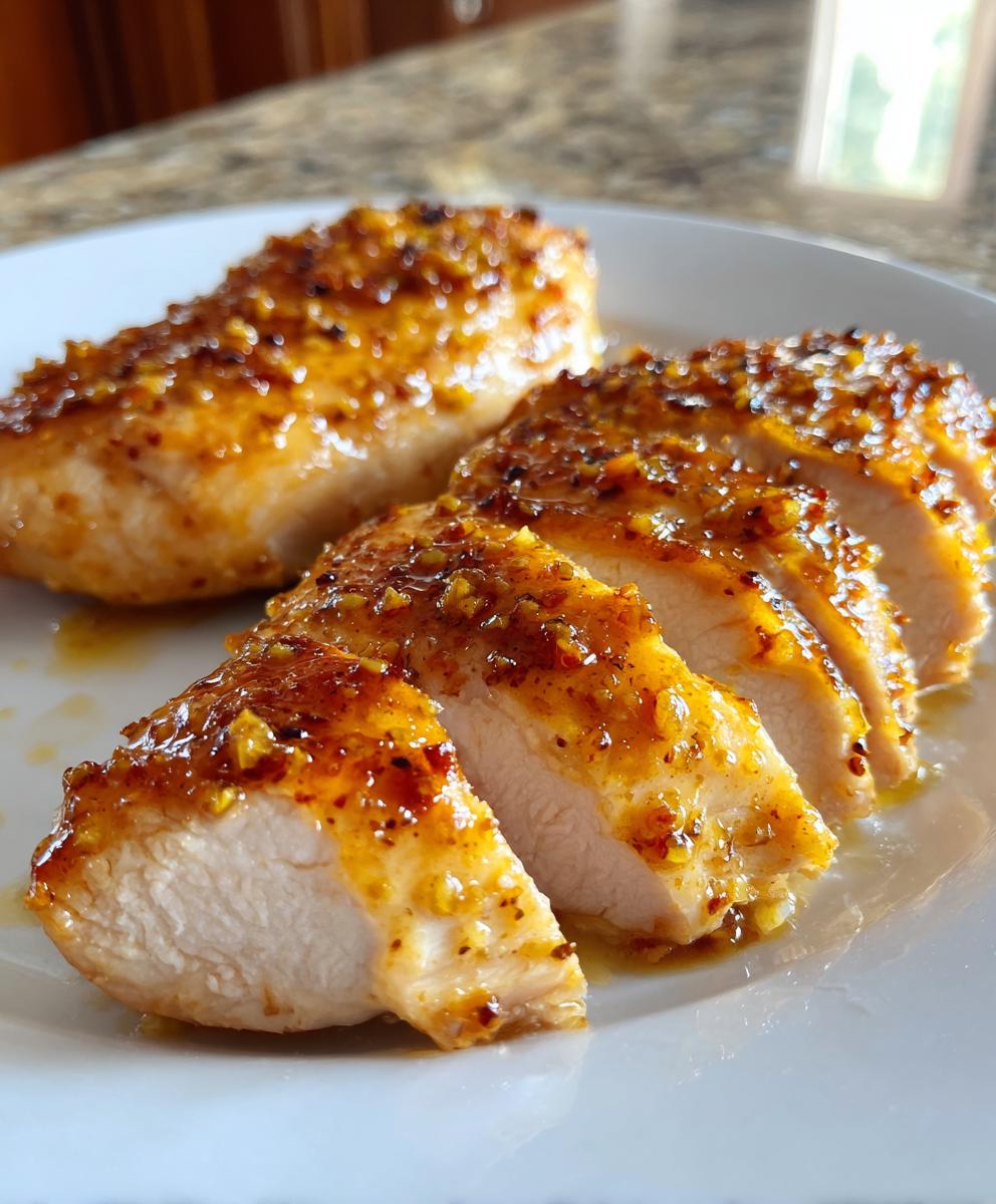 Air Fryer Honey Mustard Chicken Breast - detail 1