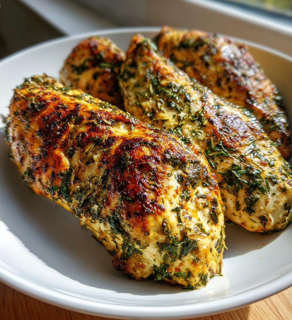 Air Fryer Italian Herb Chicken fillet - detail 1