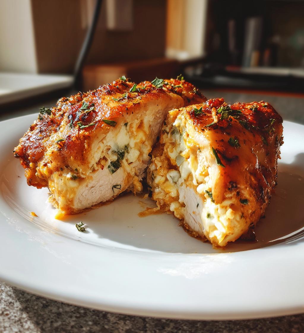 Air Fryer Jalapeño Popper Stuffed Chicken fillet - detail 1