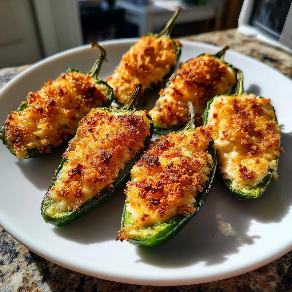 Air Fryer Jalapeño Poppers (Cream Cheese Stuffed) - detail 1
