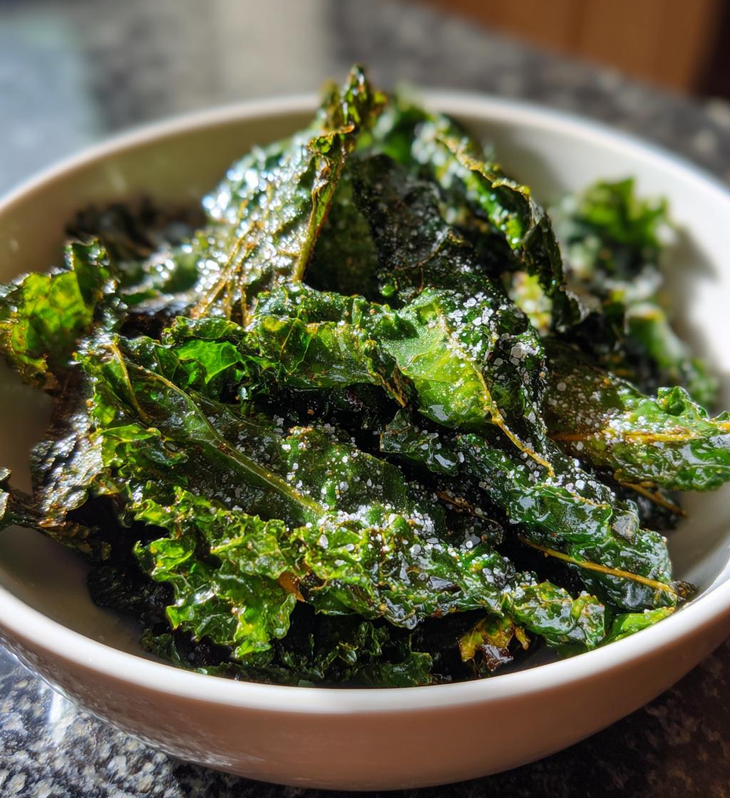 Air Fryer Kale Chips - detail 1
