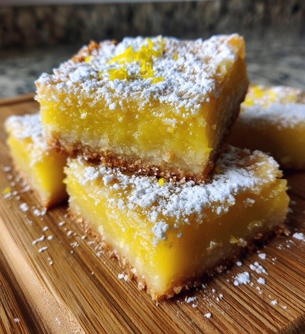 Air Fryer Lemon Bars - detail 1
