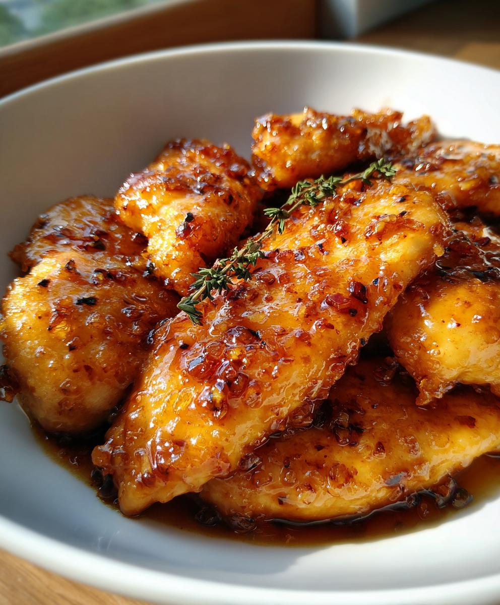 Air Fryer Maple Glazed Chicken Breast