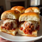 Air Fryer Meatball Sliders