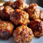 Air Fryer Meatballs (No Breadcrumbs)