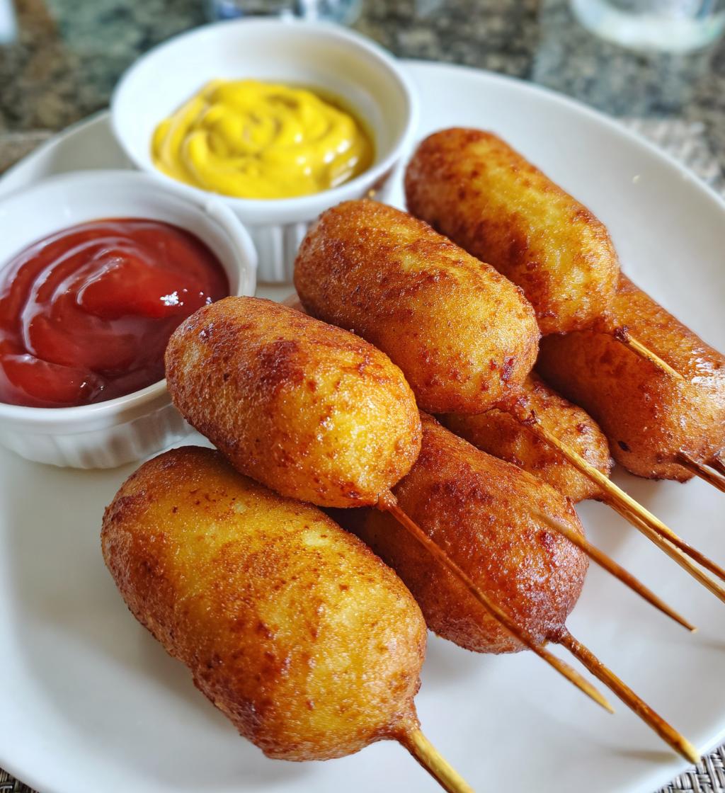 Air Fryer Mini Corn Dogs - detail 1