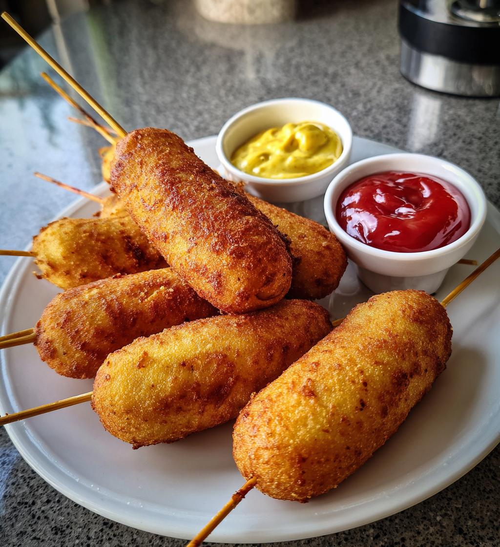Air Fryer Mini Corn Dogs