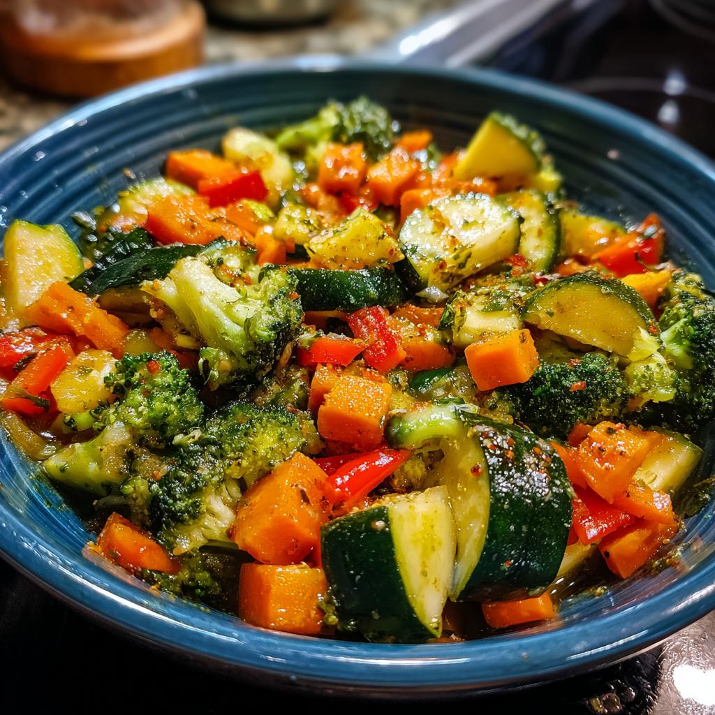 Air Fryer Mixed Vegetables - detail 1