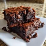 Air Fryer Mocha Brownies