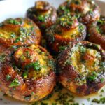 Air Fryer Mushrooms with Garlic Butter
