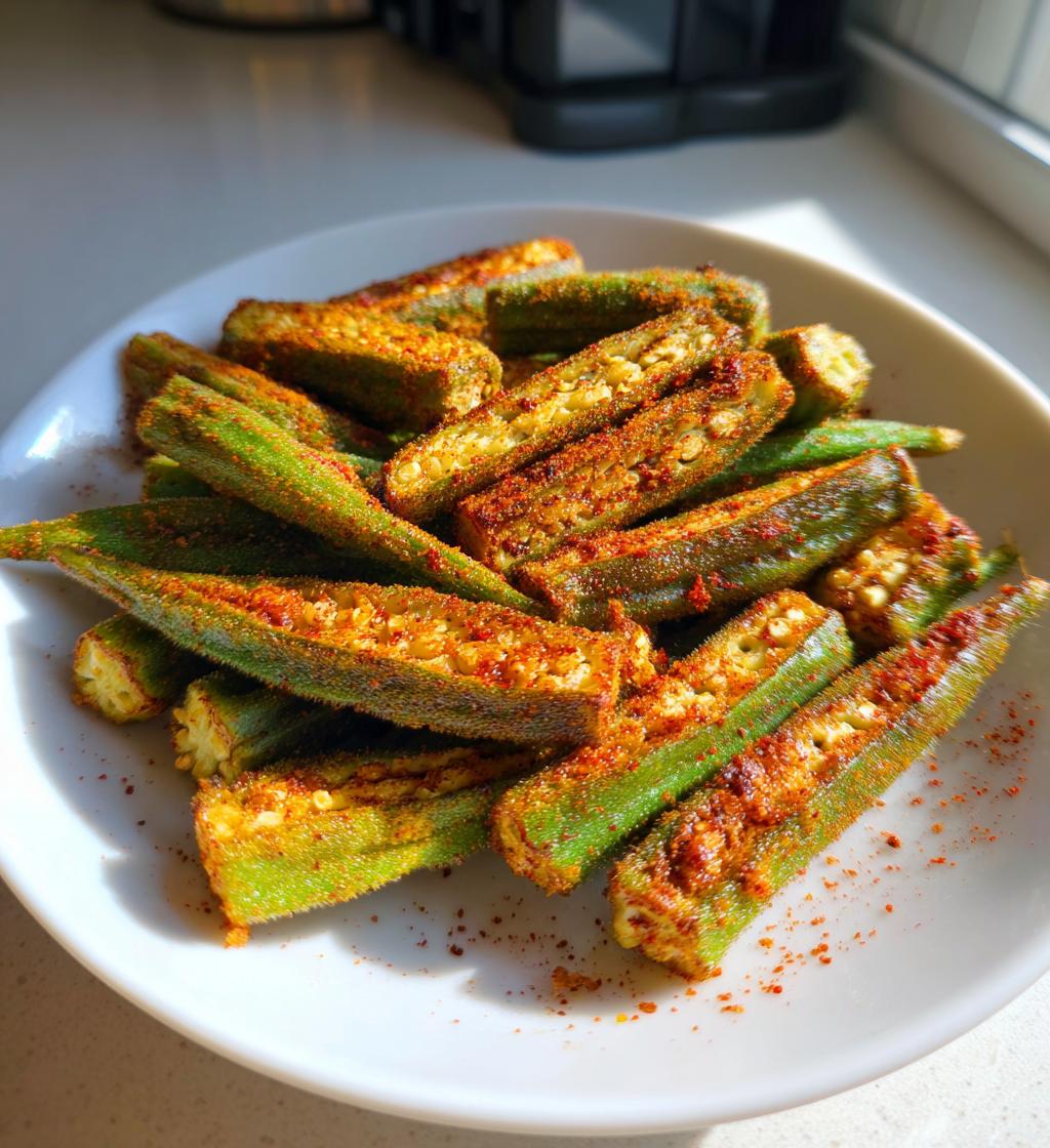Air Fryer Okra