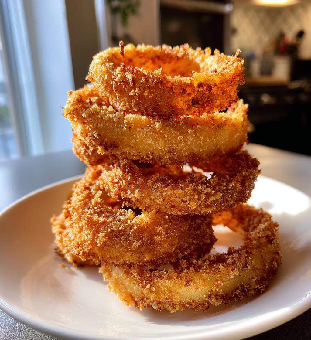 Air Fryer Onion Rings - detail 1