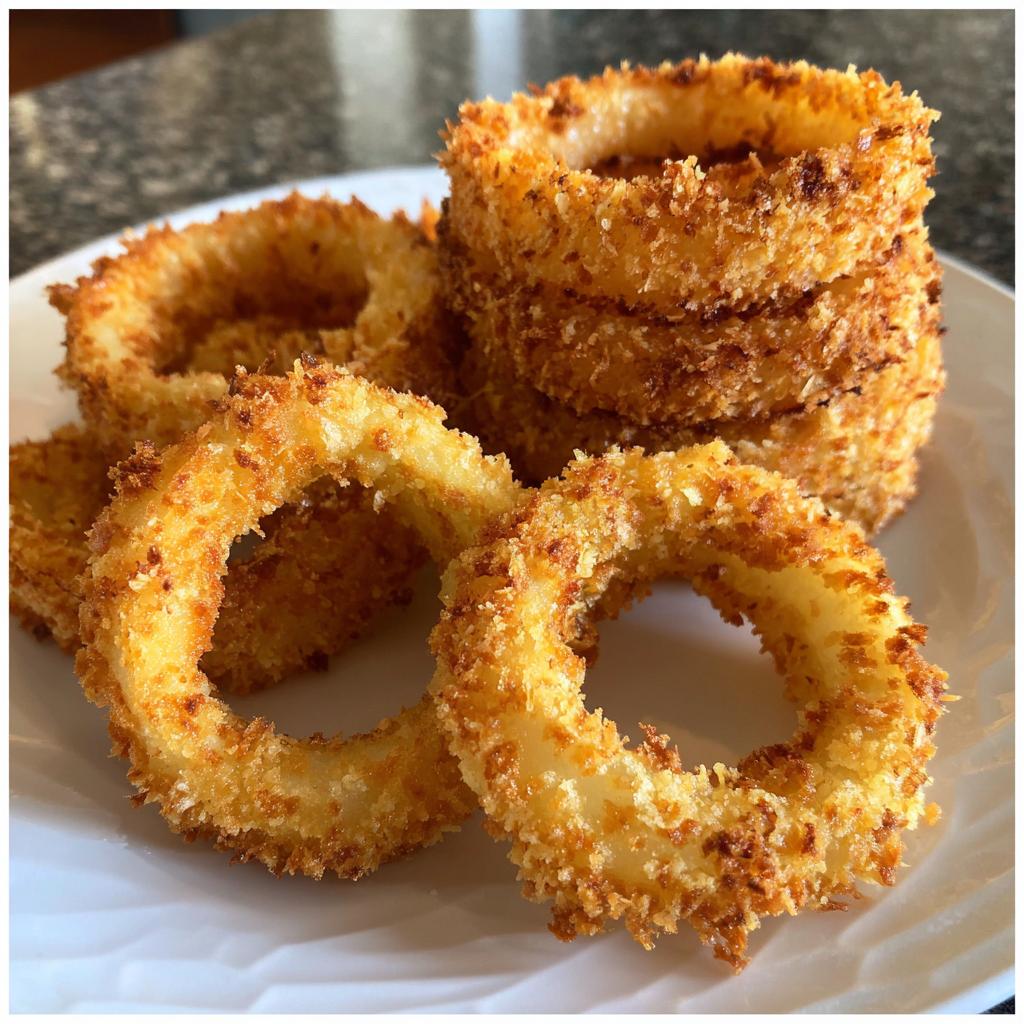 Air Fryer Onion Rings (Homemade)