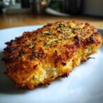 Air Fryer Parmesan Crusted Chicken fillet