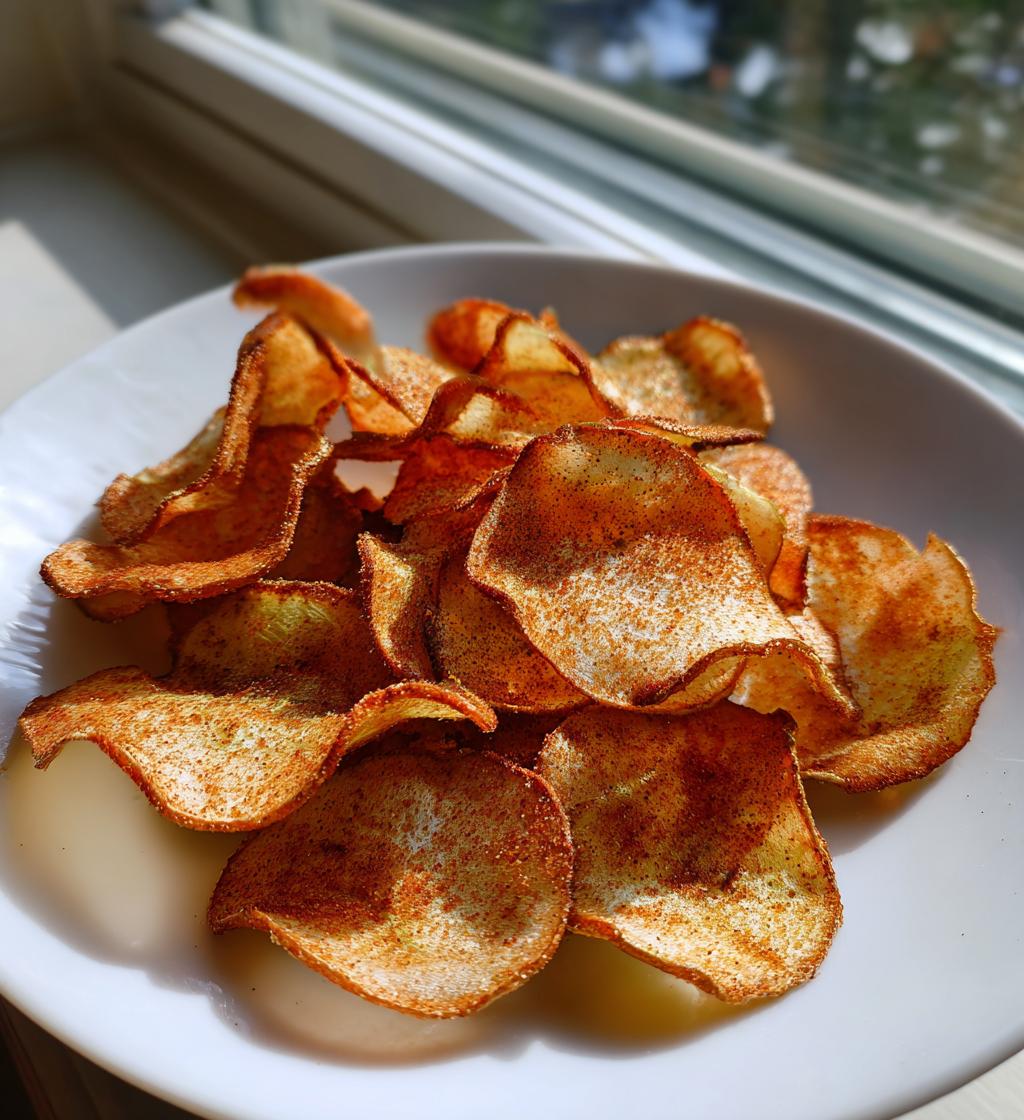 Air Fryer Pear Chips - detail 1