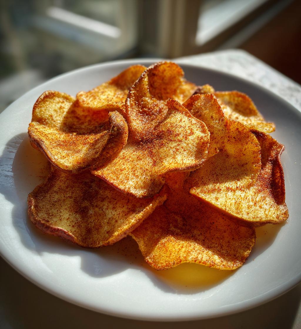Air Fryer Pear Chips