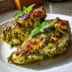 Air Fryer Pesto Chicken fillet