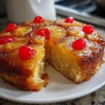 Air Fryer Pineapple Upside Down Cake
