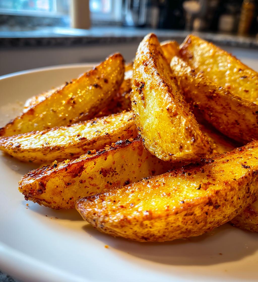 Air Fryer Potato Wedges - detail 1