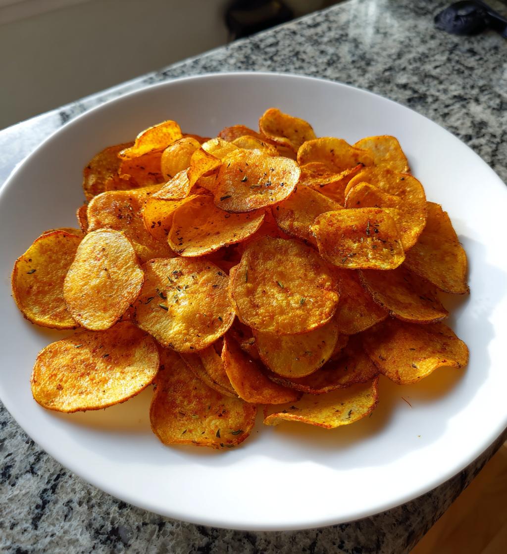 Air Fryer Radish Chips - detail 1