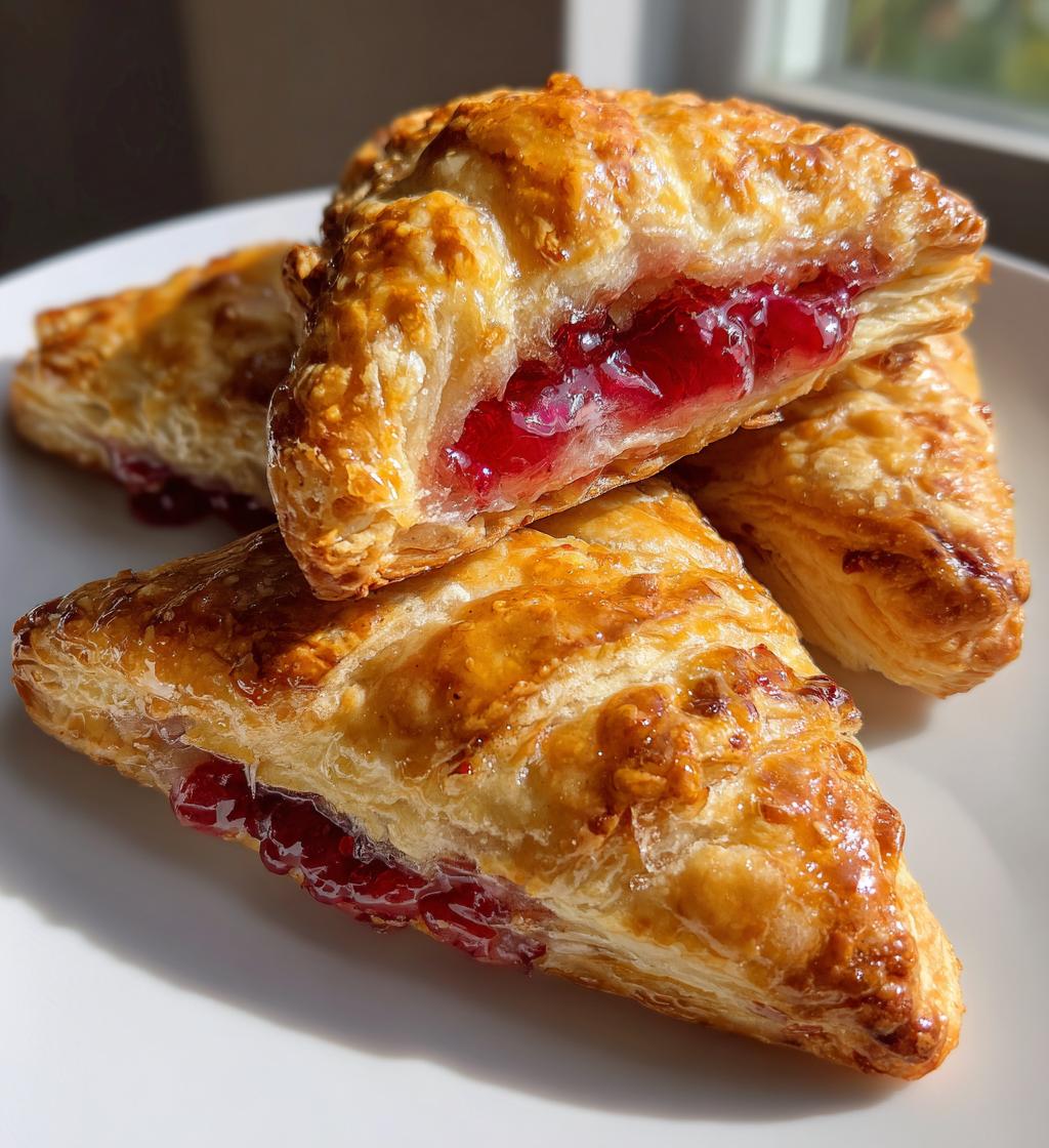 Air Fryer Raspberry Turnovers - detail 1