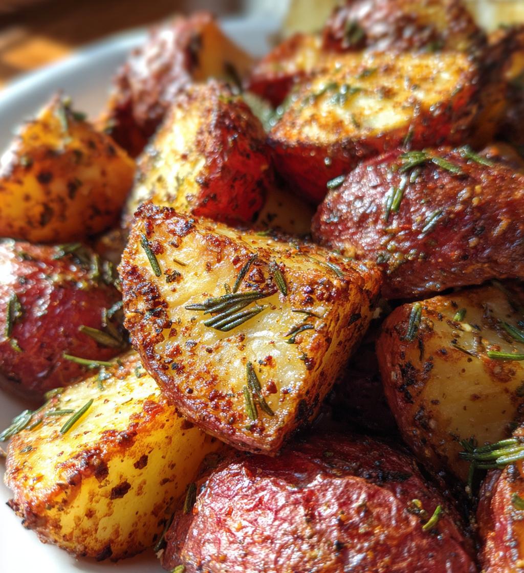 Air Fryer Red Potatoes with Rosemary