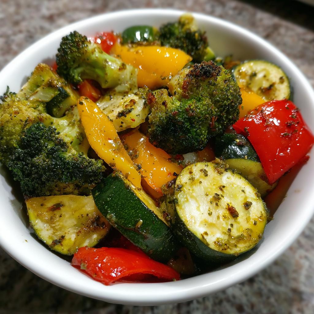 Air Fryer Roasted Vegetables