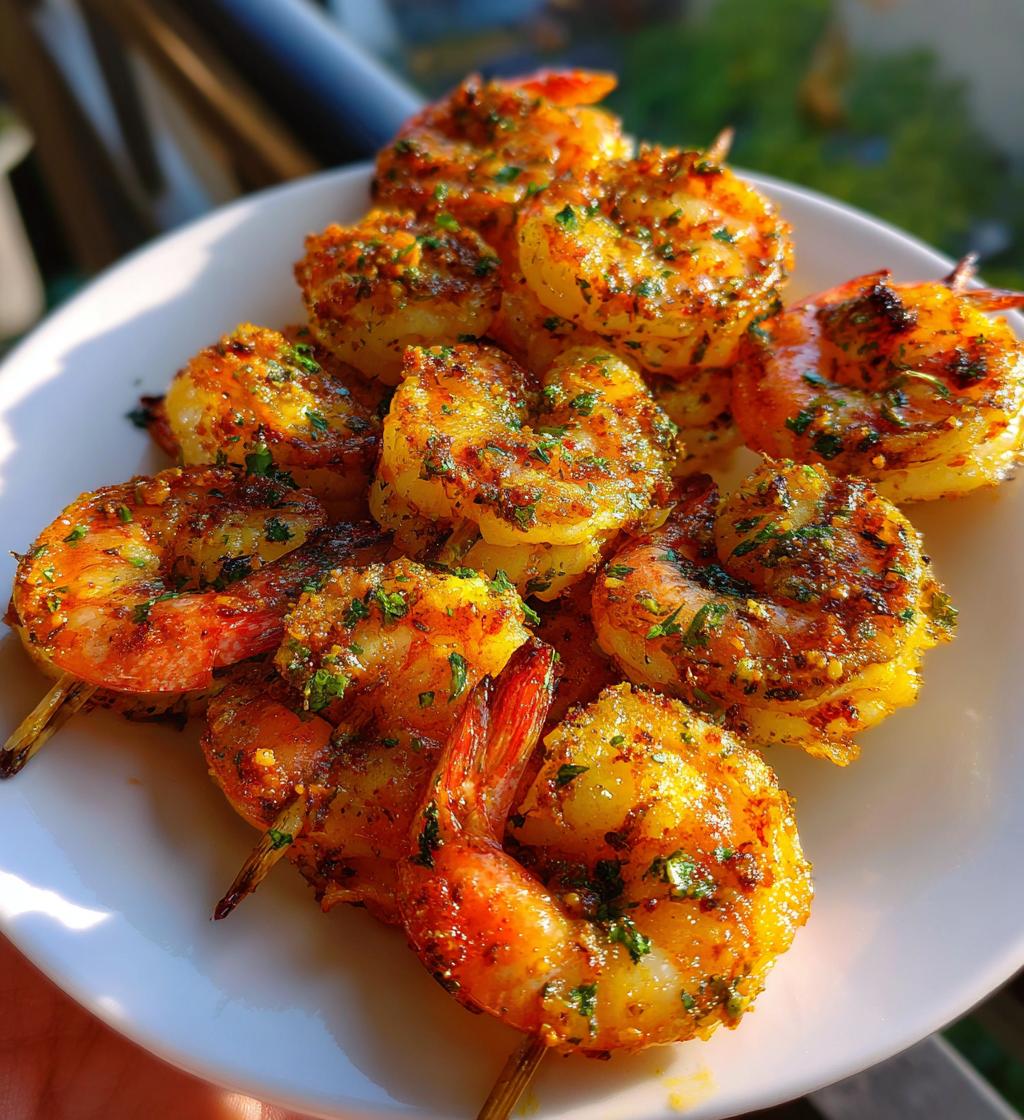 Air Fryer Shrimp Skewers - detail 1