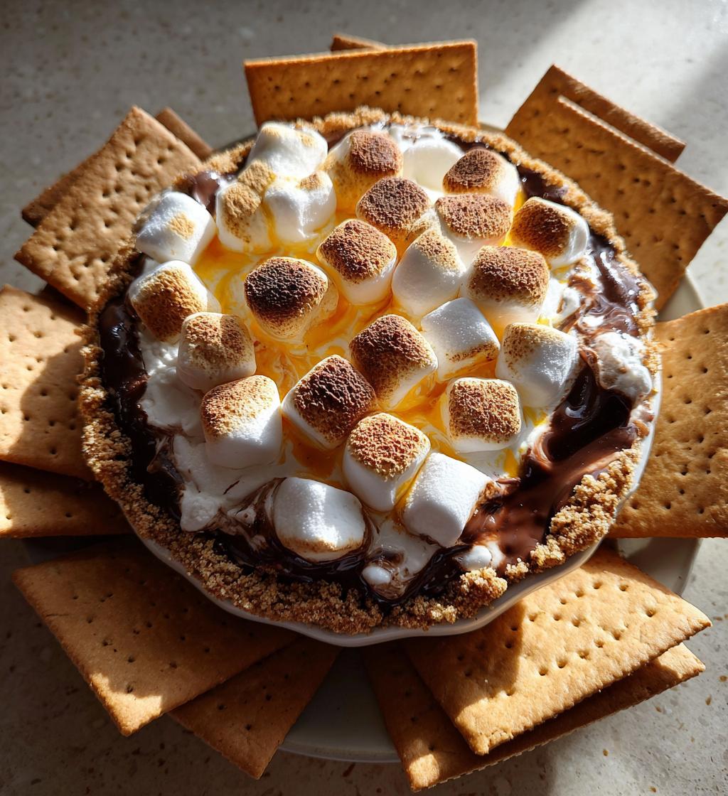 Air Fryer S’mores Dip