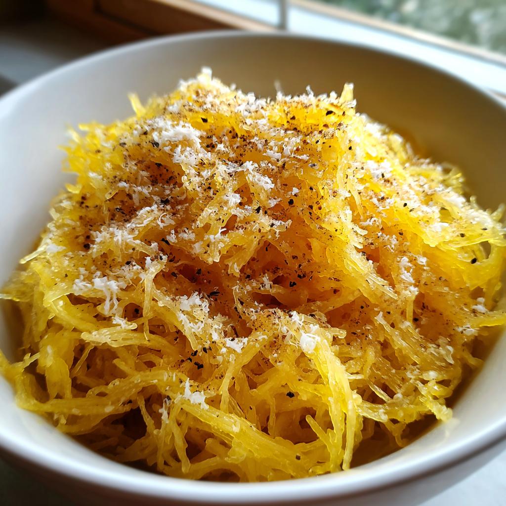 Air Fryer Spaghetti Squash - detail 1