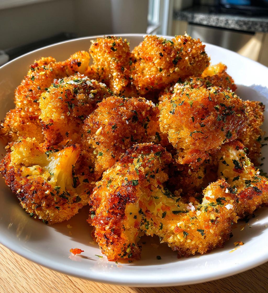 Air Fryer Spicy Cauliflower Bites - detail 1